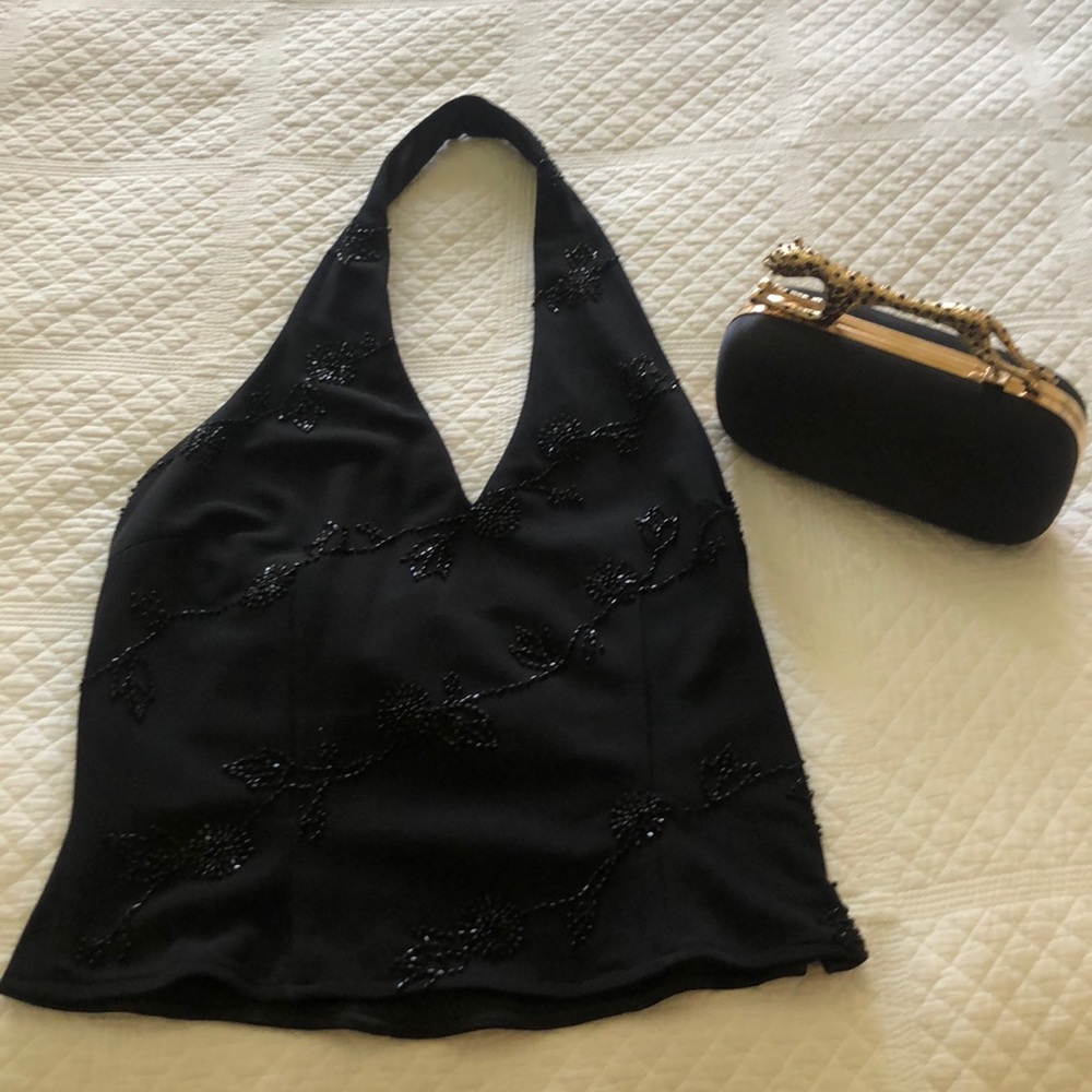 Rimini Beaded Hater Top